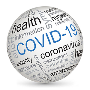 Graphic - Coronavirus Covid-19 words
