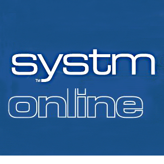 System onlin logo with hyperlink below to portal for ordering prescriptions and booking appointments.